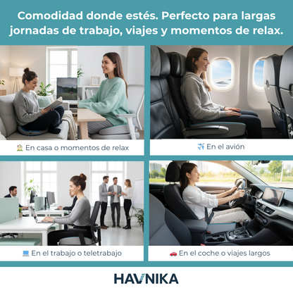 Havnika Align Seat™ Cojín Ergonómico para tu día a día