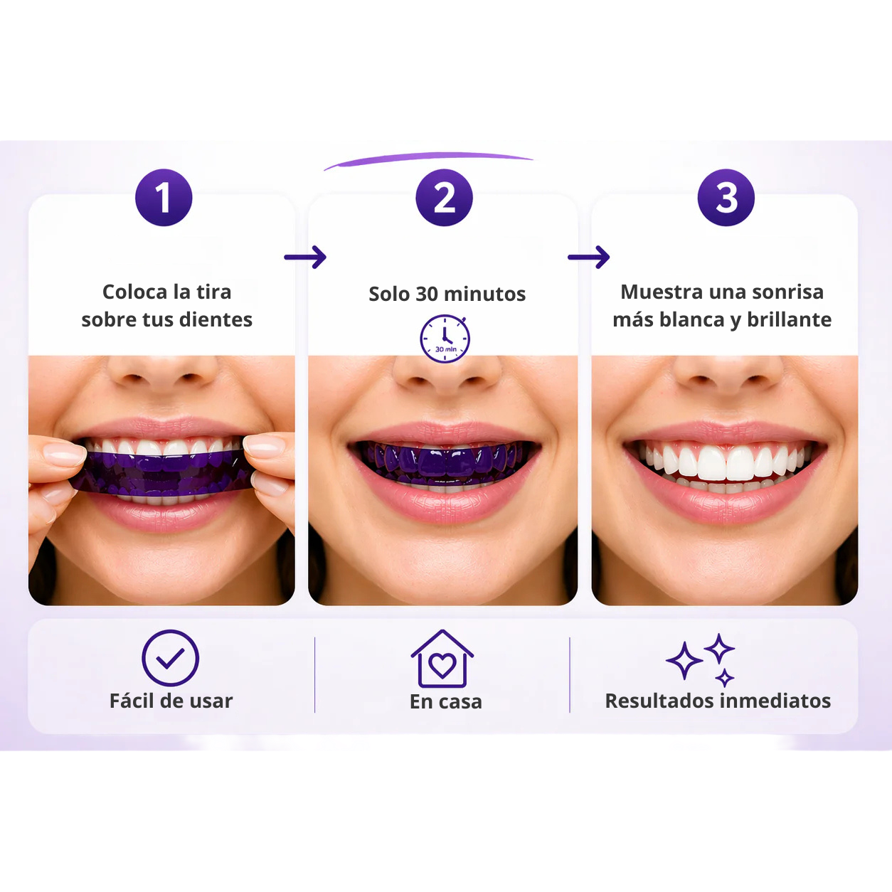 Havnika™ Purple Teeth Whitening Strips
